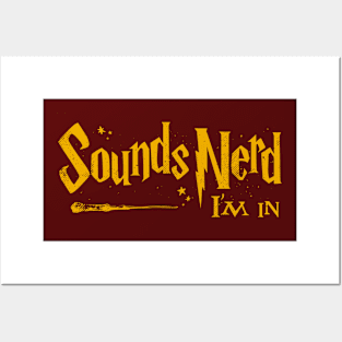 Sounds Nerd - 2 Posters and Art